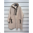 Kabát baránkový dlhý rukáv dámsky (S/M ONE SIZE) TALIANSKA MÓDA IMPSH2322173