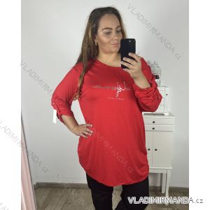 Tunika dlhý rukáv dámska nadrozmer (3XL/4XL/5XL ONE SIZE) TALIANSKA MóDA IM423550