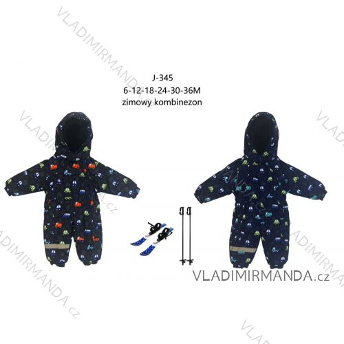 Kombinéza s kapucňou dojčenská chlapčenská (6-36 mesiacov) XU kids PMWAX23J-345