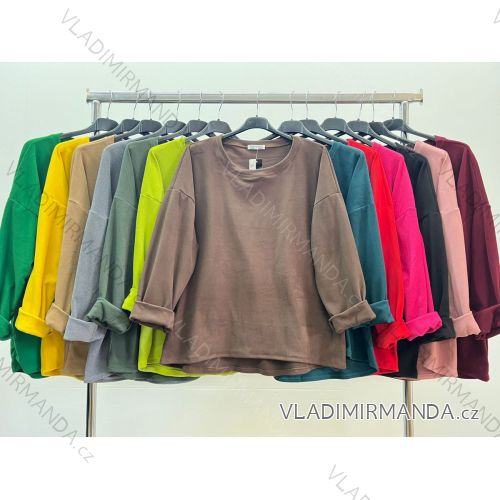 Tunika teplá dlhý rukáv dámska nadrozmer (2XL/3XL ONE SIZE) TALIANSKA MóDA IM423734