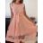 Šaty elegantné letné bez rukávov dámske (S/M/L ONE SIZE) TALIANSKA MÓDA IM923NELA/DU -   vínová
,   S/M