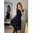 Šaty elegantné letné bez rukávov dámske (S/M/L ONE SIZE) TALIANSKA MÓDA IM923NELA/DU -   vínová
,   S/M