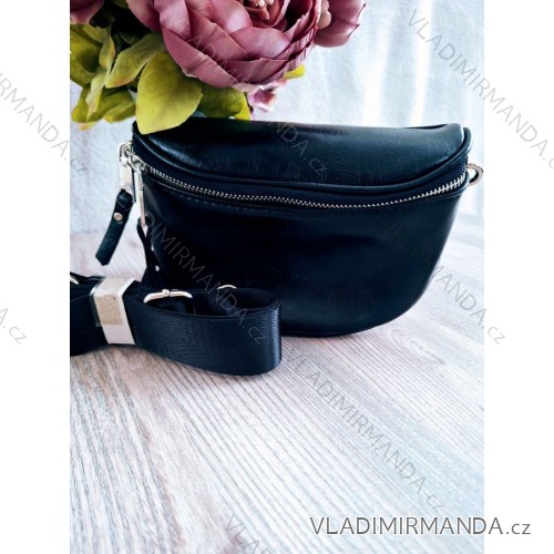 Kabelka přes rameno crossbody dámská (ONE SIZE) ITALSKÁ MÓDA IM2620TO-2-1/DU ONE SIZE čierna