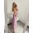 Šaty elegantné trblietavé s flitrami na ramienka dámske (S/M/L ONE SIZE) TALIANSKA MÓDA IMPLP2316560175