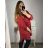 Košeľa oversize predĺžená dlhý rukáv dámska (2XL/3XL/4XL ONE SIZE) TALIANSKA MODA IMD23488/DUR 3XL / 4XL smaragdová