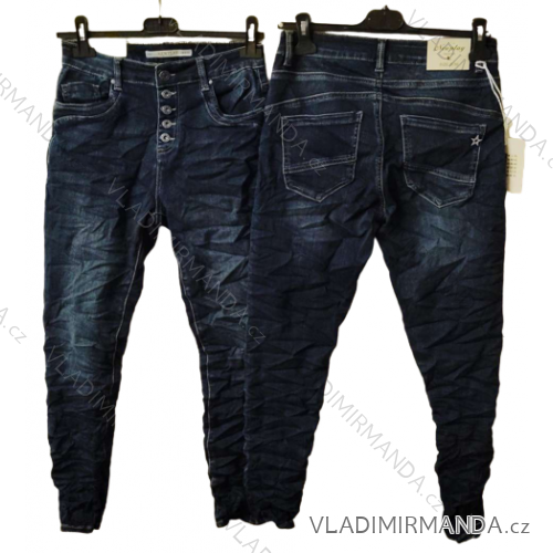 Rifle jeans baggy dlhé dámske (34-42) NEWPLAY MA233213