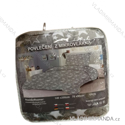 Souprava Obliečky 1 + 1 (140cmx200cm, 70cmx90cm) BYTOVÝ TEXTIL AMZF23STAR
