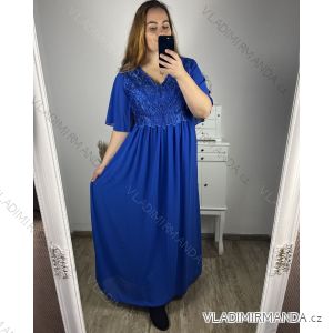 Šaty spoločenské elegantné dámske (L/XL ONE SIZE) TALIANSKA MODA IMS23SANDRA