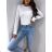Body dlhý rukáv dámske (S/M ONE SIZE) TALIANSKA MÓDA IMWAE234305