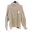 Sveter stojáček dlhý rukáv dámsky (S/M/L ONE SIZE) TALIANSKÁ MÓDA IM42271701