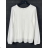 Blúzka dlhý rukáv dámska (S/M ONE SIZE) TALIANSKA MÓDA IMPBB23F11033