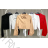 Top croptop košeľový dlhý rukáv dámsky (S/M ONE SIZE) TALIANSKA MÓDA IMPLP2326007070