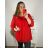 Blúzka dlhý rukáv dámska nadrozmer (3XL/4XL ONE SIZE) TALIANSKA MÓDA IMWQ233863