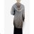 Cardigan pletený dlhý rukáv dámsky nadrozmer (L/XL/2XL ONE SIZE) TALIANSKA MÓDA IM423455