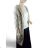 Cardigan pletený dlhý rukáv dámsky nadrozmer (L/XL/2XL ONE SIZE) TALIANSKA MÓDA IM423455