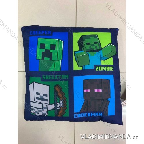 Vankúš minecraft detský chlapčenský (40x40cm) SETINO MNC23-8007