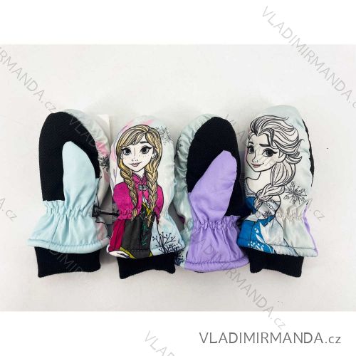 Rukavice lyžiarske paláčky frozen detská dievčenské (3-6 rokov) SETINO FR-A-GLOVES-202