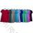 Šaty letné krátky rukáv dámske (S/M/L ONE SIZE) TALIANSKA MÓDA IMD24014