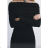 Šaty elegantný carmen  dámske (S/M ONE SIZE) TALIANSKA MÓDA IMPMD2431555L
