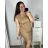 Šaty pouzdrové elegantní společenské dámske (2XL-4XL) TALIANSKA MóDA IMM23CAROL