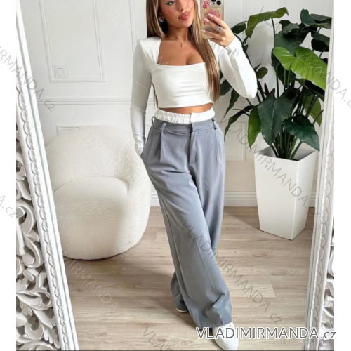 Croptop dlhý rukáv dámsky (S/M ONE SIZE) TALIANSKA MÓDA IMPMD2430642L