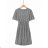 Šaty letné krátky rukáv dámske (S-XL) GLO-STORY GLO24WYQ-4453-1