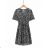 Šaty letné krátky rukáv dámske (S-XL) GLO-STORY GLO24WYQ-4453-2