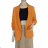 Sako elegantný dlhý rukáv dámske nadrozmer (one size S/M) TALIANSKA MÓDA IMWDD24008/DR -   fialová -   S/M/L