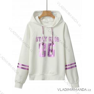 Mikina s kapucňou dlhý rukáv dámska (XS-XL) GLO STORY GLO24WPU-4417-3