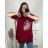 Tunika krátky rukáv dámske nadrozmerné (4XL/5XL/6XL ONE SIZE) TURECKÁ MODA TM923TUNIKA