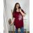 Tunika krátky rukáv dámske nadrozmerné (4XL/5XL/6XL ONE SIZE) TURECKÁ MODA TM923TUNIKA