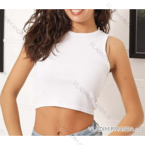 Croptop bez rukávov dámsky (XS-XL) GLO-STORY GLO24WBX-B4435-2