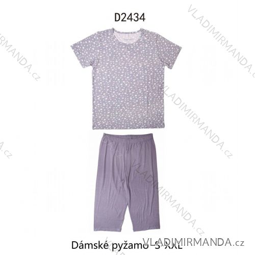 Pyžamo krátke krátky rukáv dámske (S-2XL) WOLF D2434