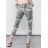 Tepláky dlhé dámske (S/M ONE SIZE) TALIANSKA MÓDA IMM23M0035/DR -   maskáčová
 -   S / M