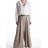 Nohavice oversize s opaskom dlhé dámske (S/M ONE SIZE) TALIANSKA MÓDA IMPDY25MDUE24047
