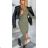 Šaty dlhé úpletové dlhý rukáv dámske (S/M ONE SIZE) TALIANSKA MÓDA IMWGB234158