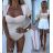 Body krátký rukáv dámske (S/M ONE SIZE) TALIANSKA MÓDA IMWAE24054