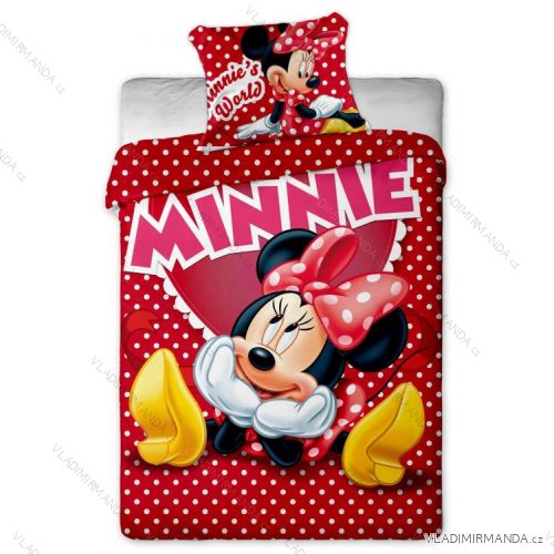 Obliečky minnie detské dievčenské (140 * 200) Jarre FABRICS MINNIEHEARTS
