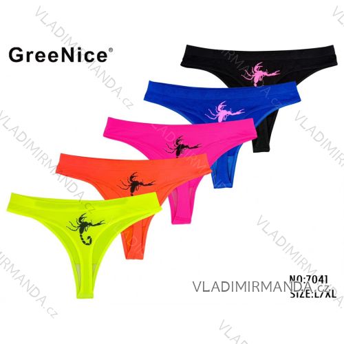 Nohavičky tangá dámske nadrozmer (L/XL) GREENICE GREE247041a