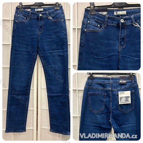 Rifle jeans dlhé dámske (30-38) MISS CURRY MA124MD7035-1 modrá 36