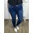Rifle jeans PUSH-UP dlhé dámske (29-36) M.SARA MSR24MS3802-2/DUR modrá džínsová 30