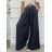 Nohavice oversize s opaskom dámske (S/M/L ONE SIZE) TALIANSKA MÓDA IMWAD24069