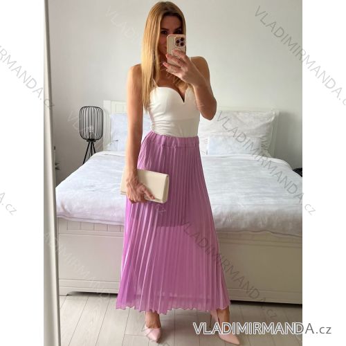 Sukňa dlhá maxi dámska (S/M ONE SIZE) TALIANSKA MÓDA IM4242758