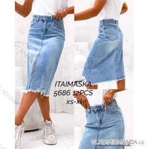 Sukňa riflová jeans dámska (XS-XL) ITAIMASKA ITA245686