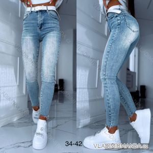 Rifle jeans dlhé dámske (34-42 / XS-XL) M.SARA MSR24414