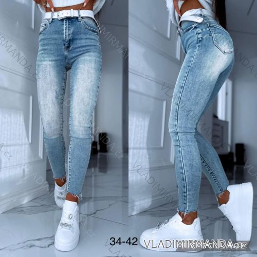 Rifle jeans dlhé dámske (34-42 / XS-XL) M.SARA MSR24414