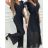 Overal dlhý elegantný bez rukávov dámske (S/M ONE SIZE) TALIANSKA MÓDA IMWKK24425