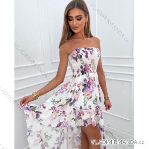 Šaty dlhé šifónové carmen dámske (S/M/L ONE SIZE) TALIANSKA MÓDA IMWGB24010