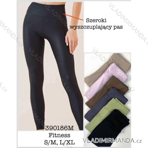 Legíny fitness slabé dlhé dámske (S/ML/XL) MIEGO POLSKÁ MÓDA DPP24390186