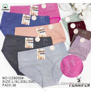 Nohavičky bavlnené dámske (L, XL, 2XL, 3XL) FANNIFEN PES24CZ8033